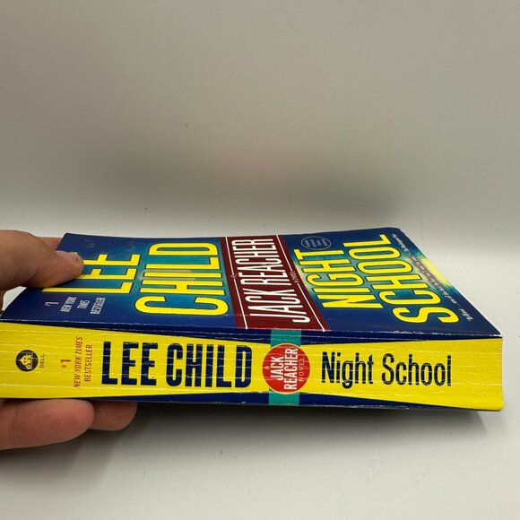 Lee Child Night School Jack Reacher Novel 2017 Mass Market Paperback - Picture 2 of 4